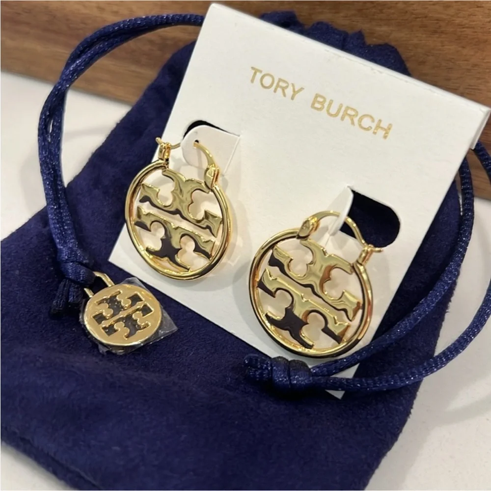 Tory Burch miller small Hoop